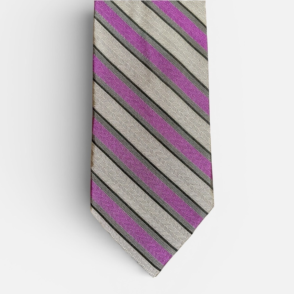 Calvin Klein Slim Striped Tie